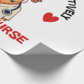 適格ナース ラッピングペーパー (角)