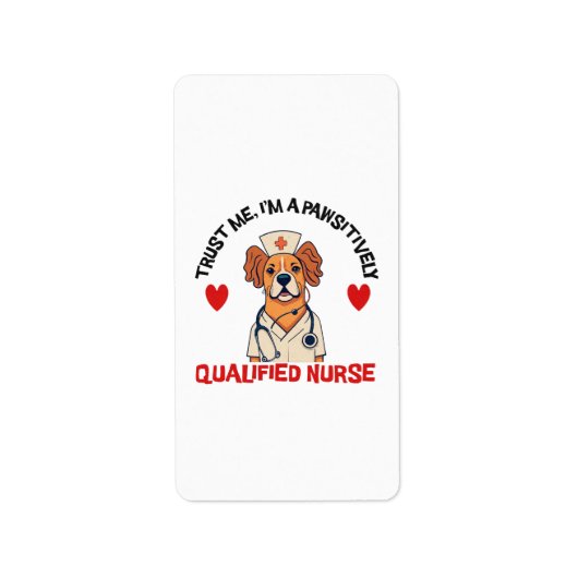 適格ナース ラベル (正面)