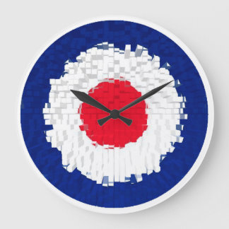 適用される効果のモダンなターゲット ラージ壁時計