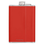 適用範囲が広いフライヤのSplitkeinの木のスキー広告宣伝 フラスク (裏面)