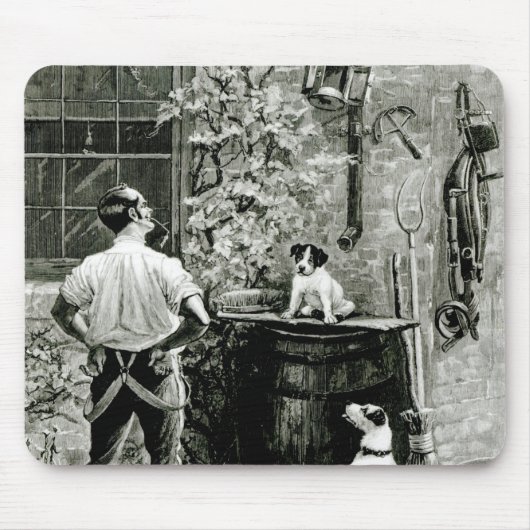 適者生存 マウスパッド (正面)