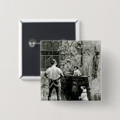 適者生存 缶バッジ (正面&裏面)