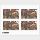 適者生存.jpg 長方形シール (シート)