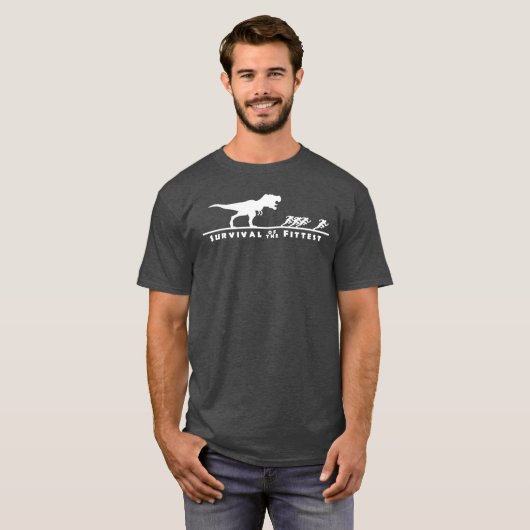 適者生存 Tシャツ (正面フル)