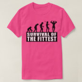 適者生存 Tシャツ (デザイン正面)