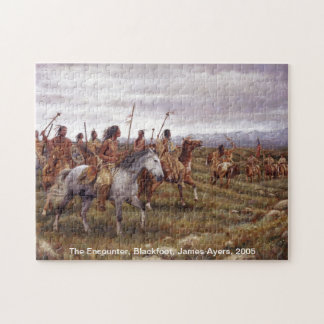 遭遇、ネイティブアメリカン(ブラックフット語)のパズル ジグソーパズル