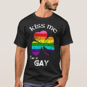 遭難キスMe I'mゲイシャツSt.パトリックズデイL Tシャツ