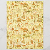 遭難スタイルキノコのスクラップブック紙 (裏面)