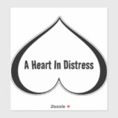 遭難ハート シール (シート)