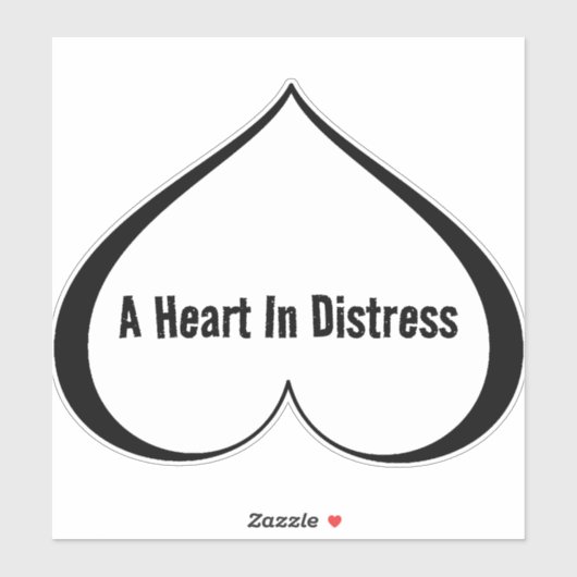 遭難ハート シール (シート)