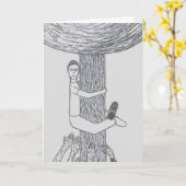 遭難祝賀カード カード (黄色い花)