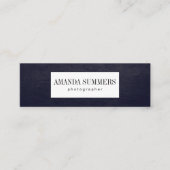 遭難紫 スキニー名刺 (正面)