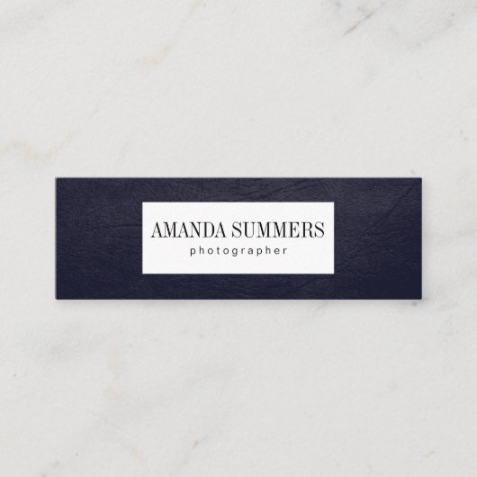 遭難紫 スキニー名刺 (正面)