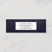 遭難紫 スキニー名刺 (裏面)