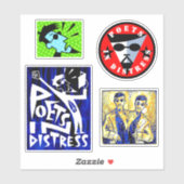 遭難者のステッカーシート シール (シート)