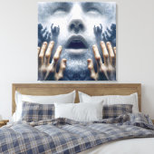 遭難者 キャンバスプリント (インサイチュ (寝室))