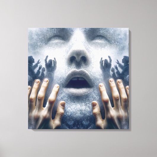 遭難者 キャンバスプリント (正面)