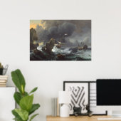 遭難船 – L.バックユーセンファインアートポスター ポスター (ホームオフィス)