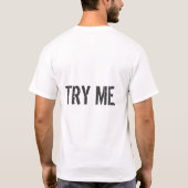 遮断薬 Tシャツ (裏面)