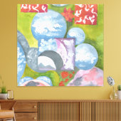 遵守フォークアートバイアンヤ キャンバスプリント (インサイチュ (リビング))