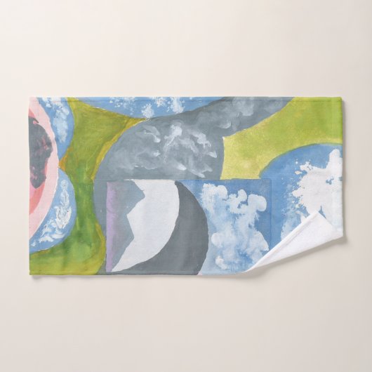 遵守フォークアートバイアンヤ バスタオルセット (ハンドタオル)