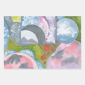 遵守フォークアートバイアンヤ ラッピングペーパーシート (正面2)