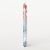 遵守フォークアートバイアンヤ iPhoneケース (左側)