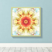 遷移の時間のためのマンダラ23キャンバスプリント キャンバスプリント (インサイチュ (ウッドフロア))