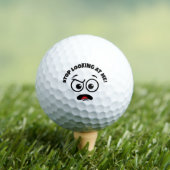 選おもしろい不機嫌 ゴルフボール (インサイチュ 木)