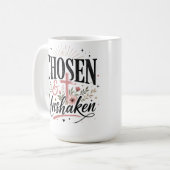 選ばれし者、揺るぎなき者 コーヒーマグ コーヒーマグカップ (正面左)