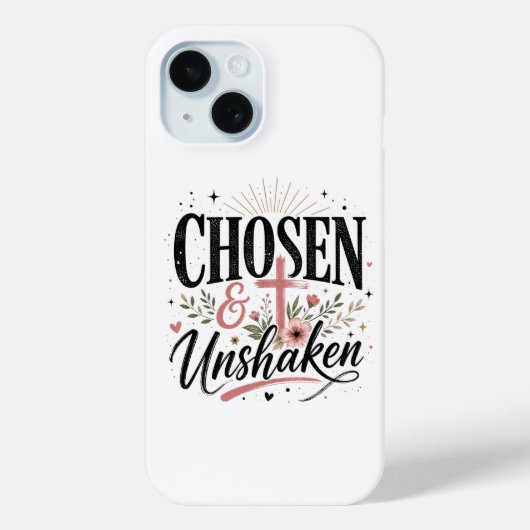 選ばれし者、揺るぎなき者 iPhoneケース Case-Mate iPhoneケース (裏面)