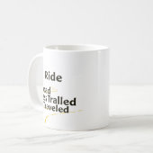 選ばれし道を走れ コーヒーマグカップ (正面左)