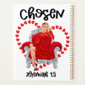 選ばれたエレミヤ1:5バレンタインガレンツィンデー神 プランナー手帳 (裏面)