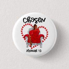 選ばれたエレミヤ1:5バレンタインガレンツィンデー神 缶バッジ