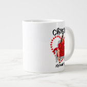 選ばれたエレミヤ1:5バレンタインガレントニンズデイバイゴー ジャンボコーヒーマグカップ (正面右)