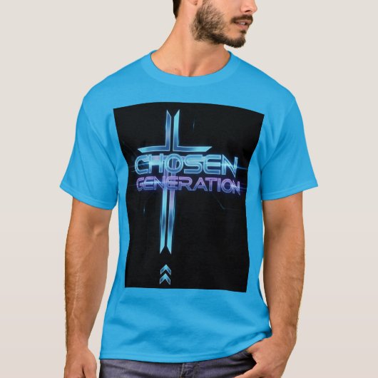 選ばれた世代のクリスチャン メンズTシャツ Tシャツ (正面)