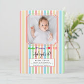 選ばれた写真と愛された写真の採用に関する発表 招待状 (スタンド正面)