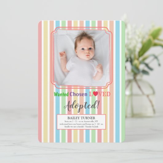 選ばれた写真と愛された写真の採用に関する発表 招待状 (スタンド正面)