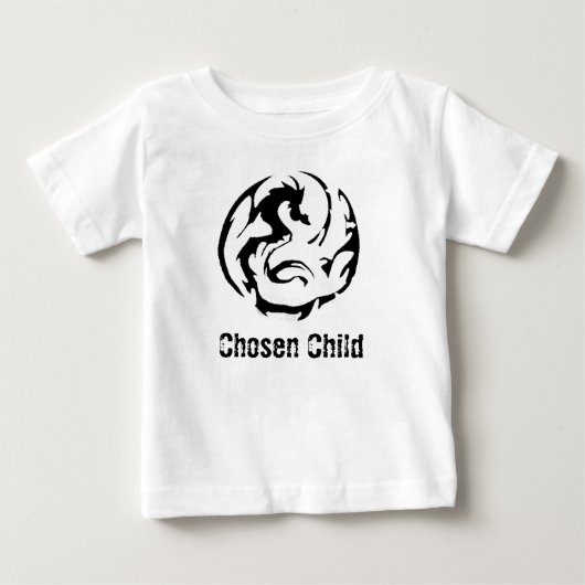 選ばれた子供の子供のワイシャツ ベビーTシャツ (正面)