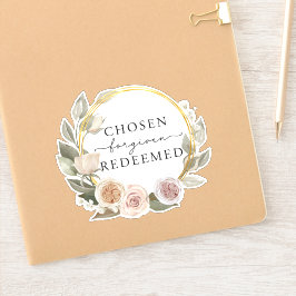 選ばれた引用文キリスト教聖書聖句シール シール