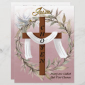 選ばれた者は静止したと宣言パーソナライズされたする (正面/裏面)