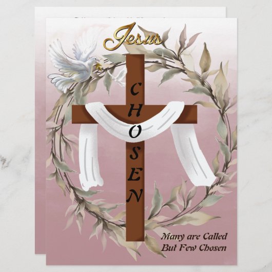 選ばれた者は静止したと宣言パーソナライズされたする (正面/裏面)