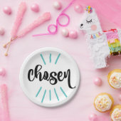 選ばれた青い乳児は採用日をからかいます ペーパープレート (パーティー)