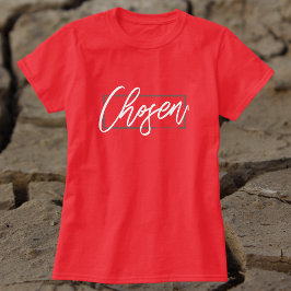 選ばれた1ペテロ9:2聖書の聖句 Tシャツ