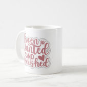 選ばれた、欲しかった、そして大切な可愛いコーヒーマグ コーヒーマグカップ (正面左)