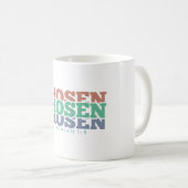 選ばれた – Jeremiah 1:5 コーヒーマグカップ (正面右)