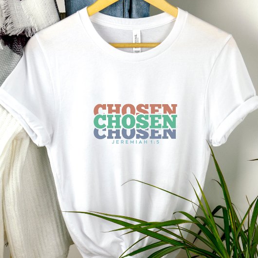 選ばれた – Jeremiah 1:5 Tシャツ
