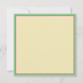 選ばれ 救われ かわいい 宗教的な イースター 花 ノートカード (裏面)