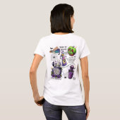 選べる毒ハロウィンTシャツ Tシャツ (裏面フル)