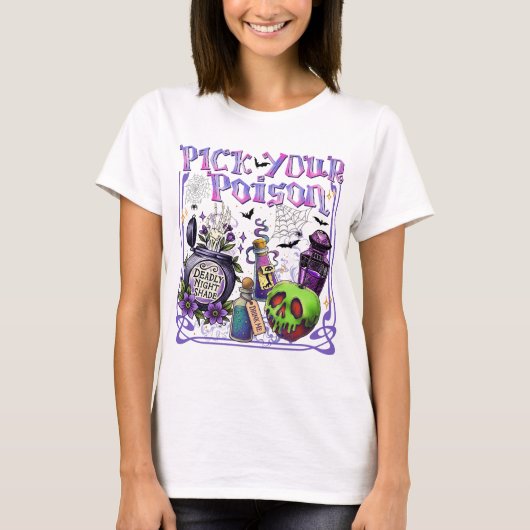 選べる毒ハロウィンTシャツ Tシャツ (正面)